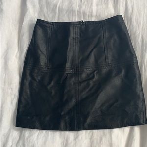 ASOS Leather Mini Skirt